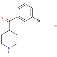 CAS: 1225573-65-8 | OR452129 | (3-Bromophenyl)-4-piperidinyl-methanone hydrochloride