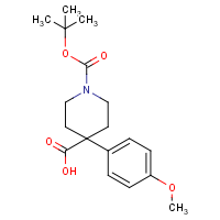 CAS:1158750-72-1 | OR452132 | 1-Boc-4-(4-methoxyphenyl)-4-carboxypiperidine