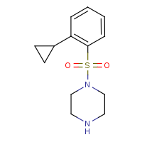 CAS: 2416262-90-1 | OR45228 | 1-(2-Cyclopropylphenyl)sulfonylpiperazine