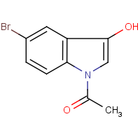 CAS: 114165-30-9 | OR4554 | 1-Acetyl-5-bromo-3-hydroxy-1H-indole