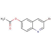 CAS: 1022151-47-8 | OR46014 | 3-Bromoquinolin-6-yl acetate