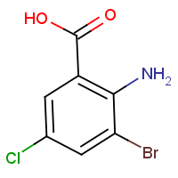 CAS: 41198-02-1 | OR46070 | 2-Amino-3-bromo-5-chlorobenzoic acid
