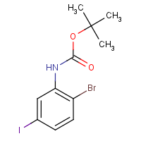 CAS:221876-99-9 | OR46082 | 2-Bromo-5-iodoaniline, N-BOC protected