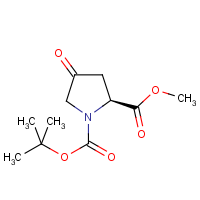 CAS: 102195-80-2 | OR46131 | 1-tert-Butyl 2-methyl (2S)-4-oxopyrrolidine-1,2-dicarboxylate