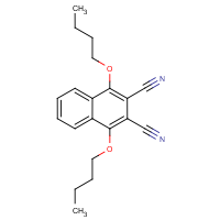 CAS: 116453-89-5 | OR46229 | 1,4-Dibutoxynaphthalene-2,3-dicarbonitrile