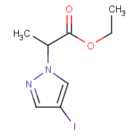 CAS: 1217862-33-3 | OR46266 | Ethyl 2-(4-iodo-1H-pyrazol-1-yl)propanoate