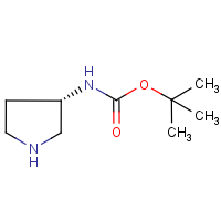 CAS:122536-76-9 | OR4636 | (3S)-3-Aminopyrrolidine, 3-BOC protected