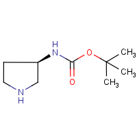 CAS:122536-77-0 | OR4642 | (3R)-3-Aminopyrrolidine, 3-BOC protected