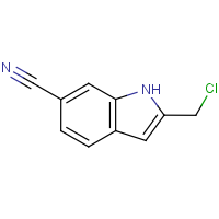 CAS: 313972-72-4 | OR46513 | 2-(Chloromethyl)-1H-indole-6-carbonitrile