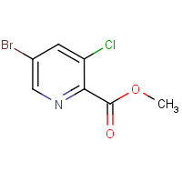 CAS: 1214336-41-0 | OR46525 | Methyl 5-bromo-3-chloropyridine-2-carboxylate