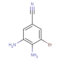 CAS: 1417371-78-8 | OR46540 | 3-Bromo-4,5-diaminobenzonitrile