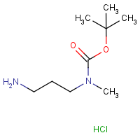 CAS:1188263-67-3 | OR46601 | N-Methylpropane-1,3-diamine, N-BOC protected hydrochloride