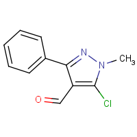 CAS: 883-38-5 | OR46635 | 5-Chloro-1-methyl-3-phenyl-1H-pyrazole-4-carbaldehyde