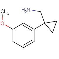 CAS: 886365-93-1 | OR46641 | [1-(3-Methoxyphenyl)cyclopropyl]methylamine