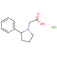 CAS: 100390-49-6 | OR46654 | Phenylpyrrolidin-1-ylacetic acid hydrochloride