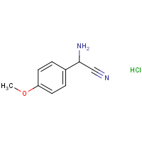 CAS: 5537-50-8 | OR46701 | Amino(4-methoxyphenyl)acetonitrile hydrochloride