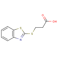 CAS:4767-00-4 | OR46731 | 3-(1,3-Benzothiazol-2-ylthio)propanoic acid
