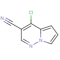 CAS: 1263420-00-3 | OR46747 | 4-Chloropyrrolo[1,2-b]pyridazine-3-carbonitrile