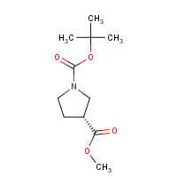 CAS: 441717-40-4 | OR46748 | (R)-Methyl 1-Boc-pyrrolidine-3-carboxylate
