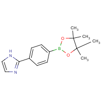 CAS: 1229584-17-1 | OR46750 | [4-(1H-Imidazol-2-yl)phenyl]boronic acid, pinacol ester