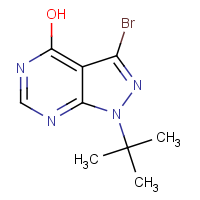 CAS: 2044713-81-5 | OR46760 | 3-Bromo-1-tert-butyl-pyrazolo[3,4-d]pyrimidin-4-ol