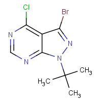 CAS: 2060040-98-2 | OR46761 | 3-Bromo-1-tert-butyl-4-chloro-pyrazolo[3,4-d]pyrimidine