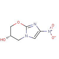 CAS: 187235-08-1 | OR46771 | (6S)-2-Nitro-6,7-dihydro-5H-imidazo[2,1-b][1,3]oxazin-6-ol