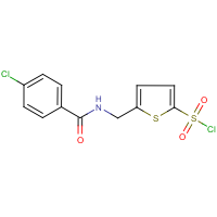 CAS:166964-34-7 | OR4699 | 5-{[(4-Chlorobenzoyl)amino]methyl}thiophene-2-sulphonyl chloride