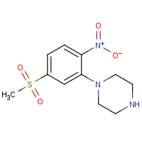 CAS: 1095010-42-6 | OR470001 | N-(5-Methylsulphonyl-2-nitrophenyl)piperazine