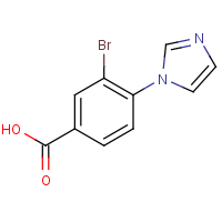 CAS: 1141669-53-5 | OR470021 | 3-Bromo-4-(1-imidazolyl)benzoic acid