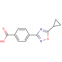 CAS: 915920-27-3 | OR470038 | 4-(5-Cyclopropyl-1,2,4-oxadiazol-3-yl)benzoic acid