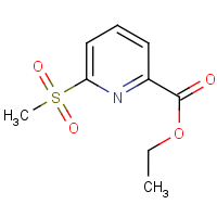 CAS:1186663-50-2 | OR470053 | Ethyl 6-(Methylsulfonyl)-2-pyridinecarboxylate