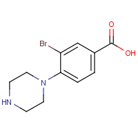 CAS: 1131594-67-6 | OR470063 | 3-Bromo-4-piperazinobenzoic acid