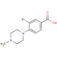 CAS: 1131622-55-3 | OR470064 | 3-Bromo-4-(4-methyl-1-piperazinyl)benzoic acid