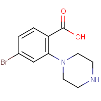 CAS: 1197193-25-1 | OR470066 | 4-Bromo-2-piperazinobenzoic acid