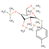 CAS: | OR470127 | (2S,3R,4R,5S)-2-(p-Tolylthio)-3,4,5-tri(trimethylsilyloxy)-6-[(trimethylsilyloxy)methyl]tetrahydropyran