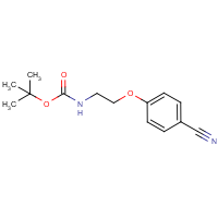 CAS:919085-52-2 | OR470131 | 4-(Boc-aminoethyloxy)benzonitrile