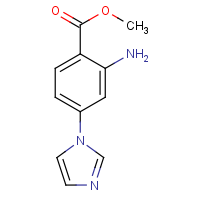 CAS: 1272756-25-8 | OR470171 | Methyl 2-Amino-4-(1-imidazolyl)benzoate