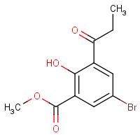 CAS: 91099-82-0 | OR470180 | Methyl 5-Bromo-2-hydroxy-3-propionylbenzoate