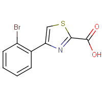 CAS: 1261268-93-2 | OR470186 | 4-(2-Bromophenyl)thiazole-2-carboxylic acid