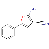 CAS: 1261268-90-9 | OR470187 | 2-Amino-5-(2-bromophenyl)furan-3-carbonitrile