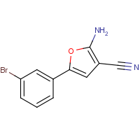 CAS: 1261268-89-6 | OR470188 | 2-Amino-5-(3-bromophenyl)furan-3-carbonitrile