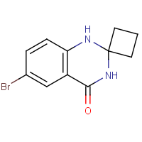 CAS: 1272756-13-4 | OR470224 | 6-Bromospiro[1,2,3,4-tetrahydroquinazoline-2,1'-cyclobutane]-4-one