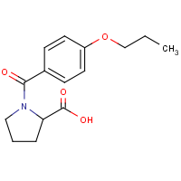 CAS:  | OR470259 | 1-(4-Propoxybenzoyl)pyrrolidine-2-carboxylic acid