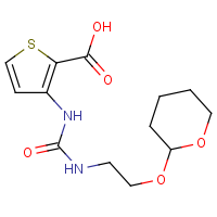 CAS: 1265892-01-0 | OR470286 | 3-[3-[2-(2-Tetrahydropyranyloxy)ethyl]ureido]thiophene-2-carboxylic acid