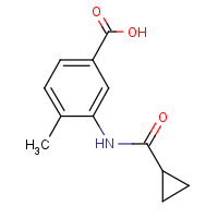 CAS: 915923-66-9 | OR470302 | 3-[(Cyclopropylcarbonyl)amino]-4-methylbenzoic acid