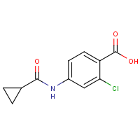 CAS: 1249352-65-5 | OR470308 | 2-Chloro-4-[(cyclopropylcarbonyl)amino]benzoic acid