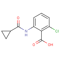 CAS: 1314406-53-5 | OR470312 | 2-Chloro-6-[(cyclopropylcarbonyl)amino]benzoic acid