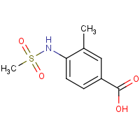 CAS: 892878-60-3 | OR470323 | 3-Methyl-4-(methylsulfonamido)benzoic acid