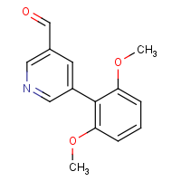 CAS:887973-87-7 | OR470337 | 5-(2,6-Dimethoxyphenyl)-3-pyridinecarbaldehyde